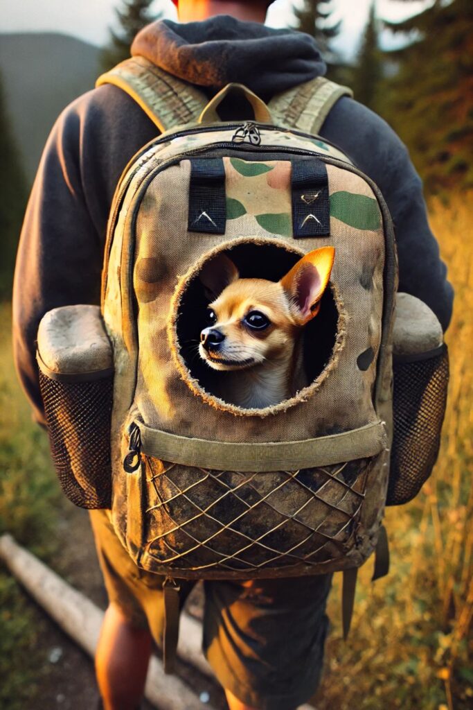 Backpack-Style Diy Dog Carrier