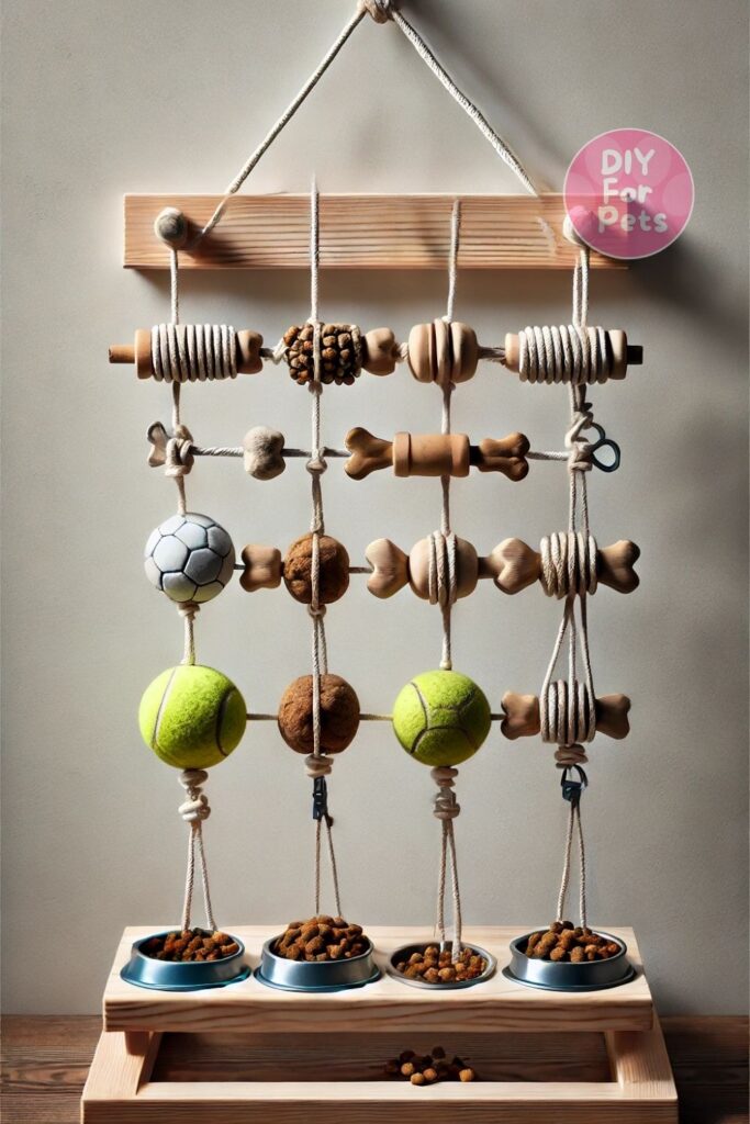 Bungee Cord Slow Feeder Diy