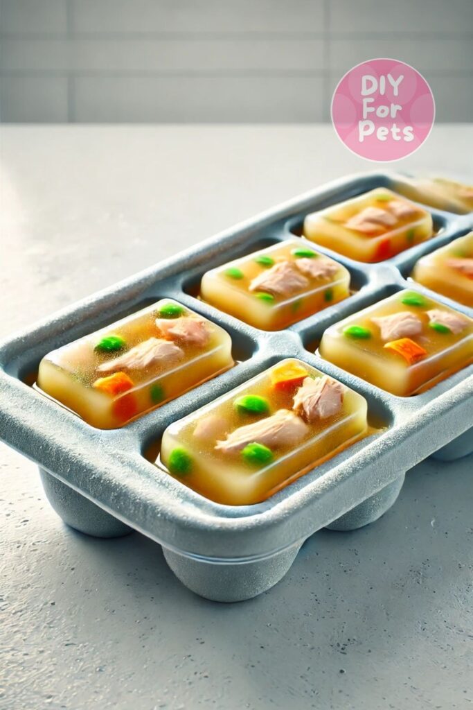 Chicken Broth Pupsicles
