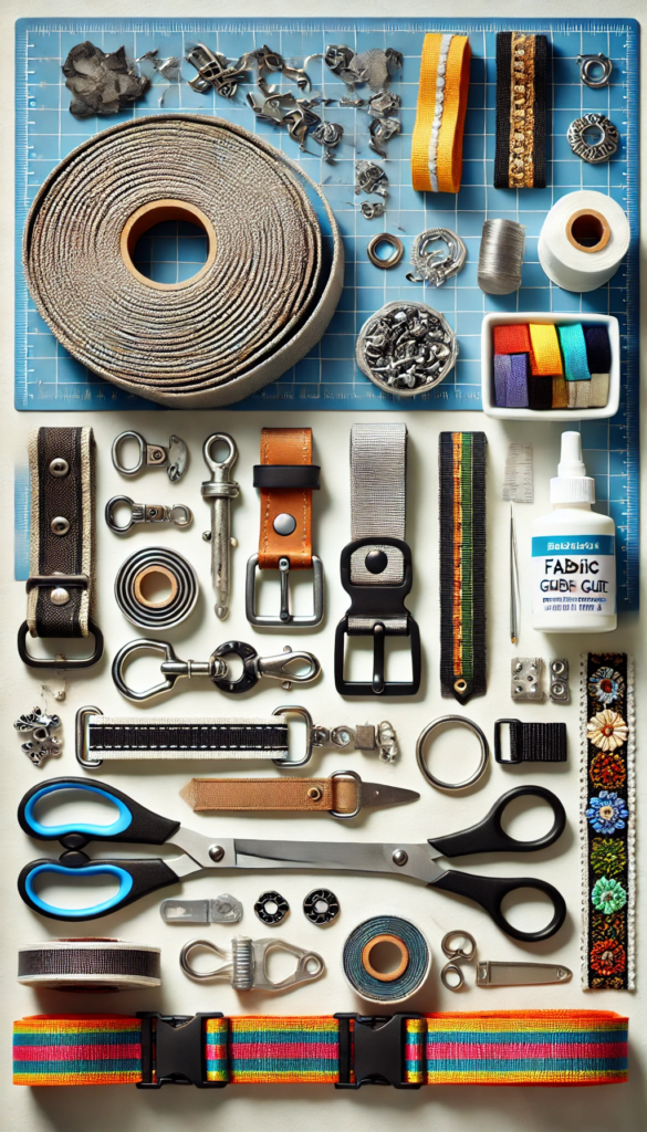 DIY Dog Belt Materials