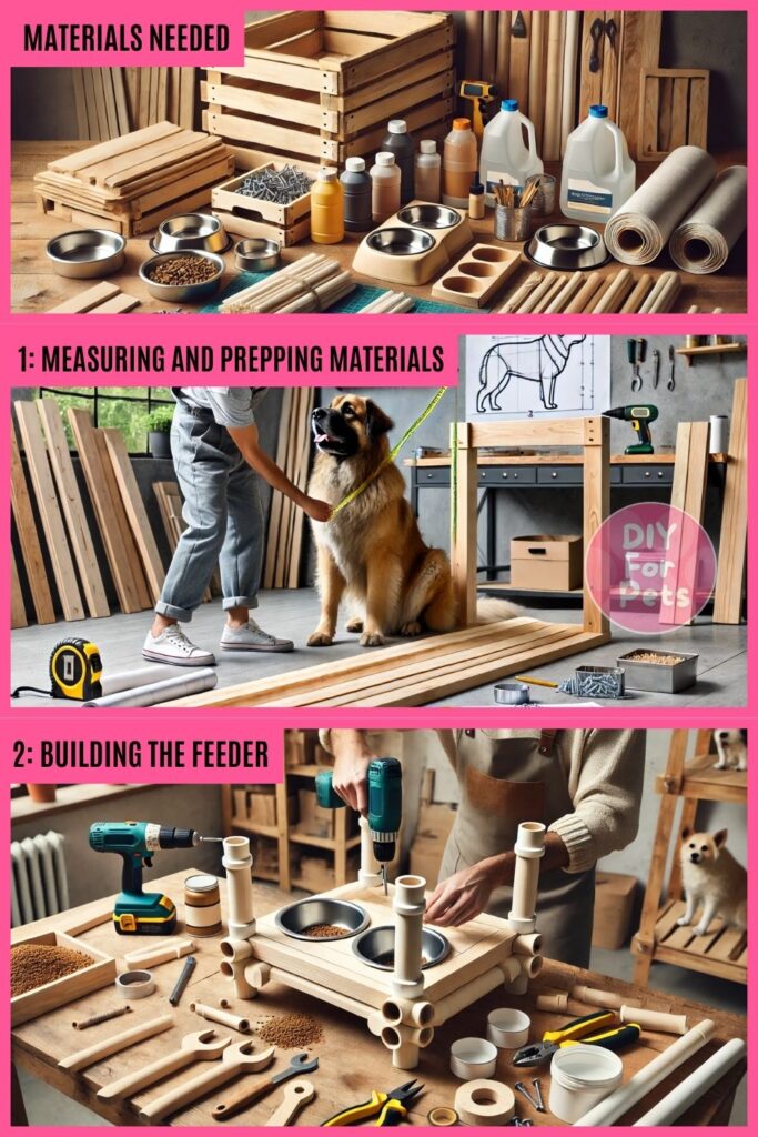 DIY Dog Feeder Step by Step