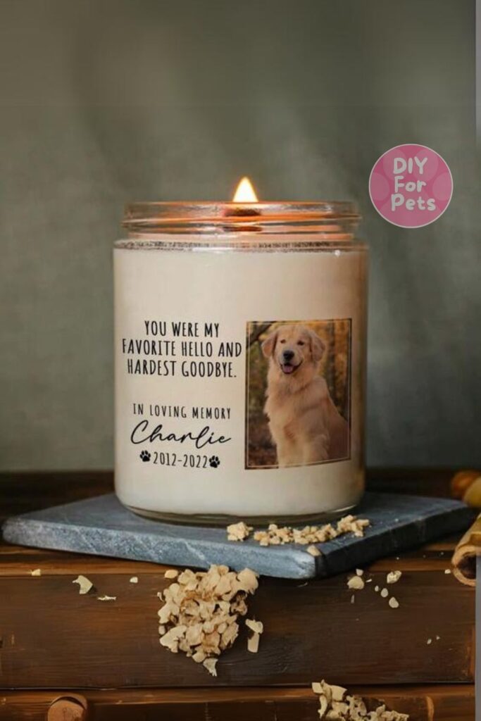 DIY Memorial Candle