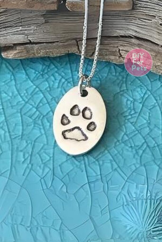 DIY Paw Print Ornament