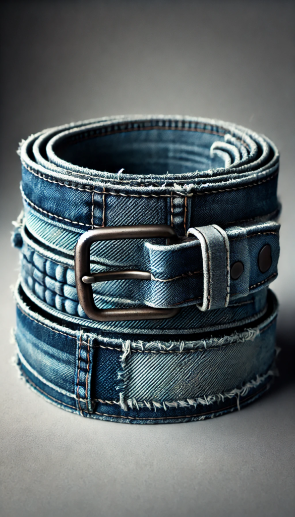 Denim Dog Belt