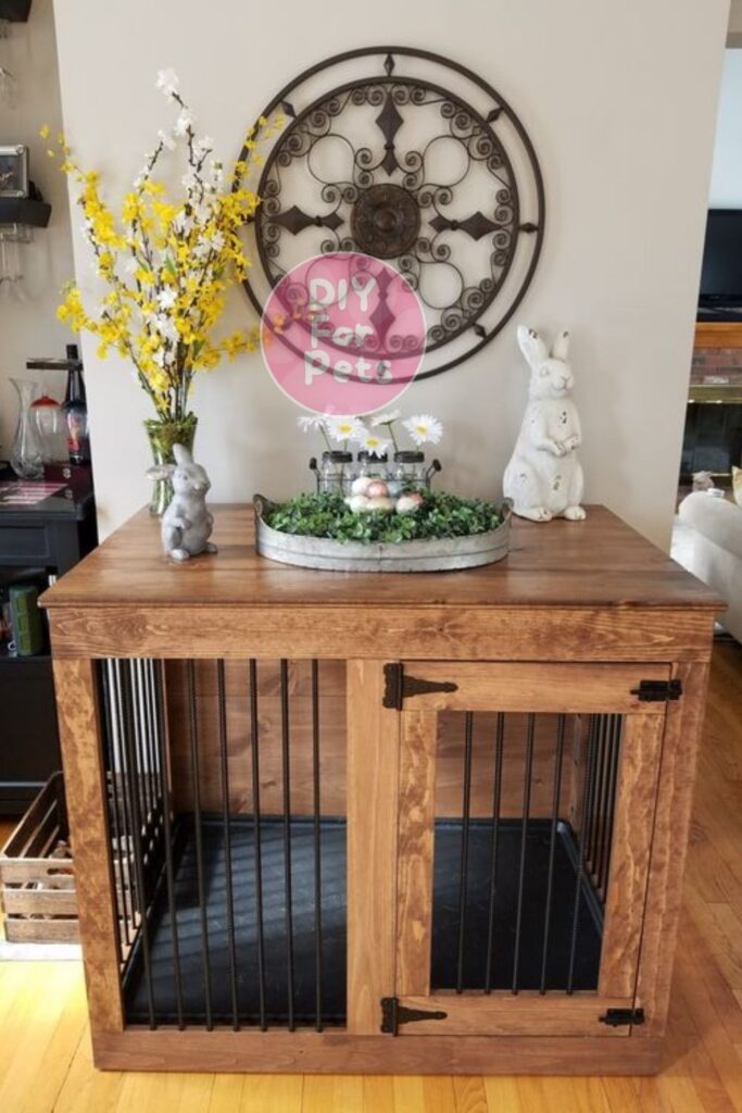 Dog Crate End Table