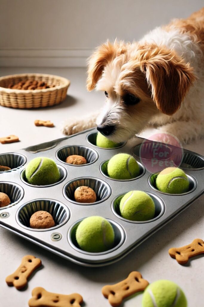 Dogs Diy Muffin Tin Puzzle
