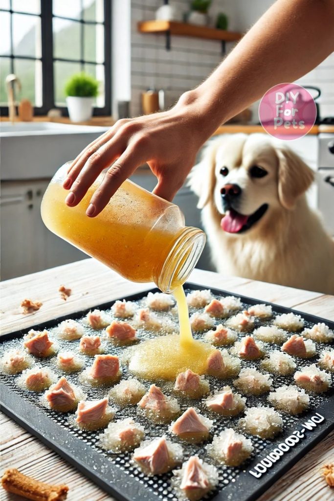 Frozen Chicken Broth Mat