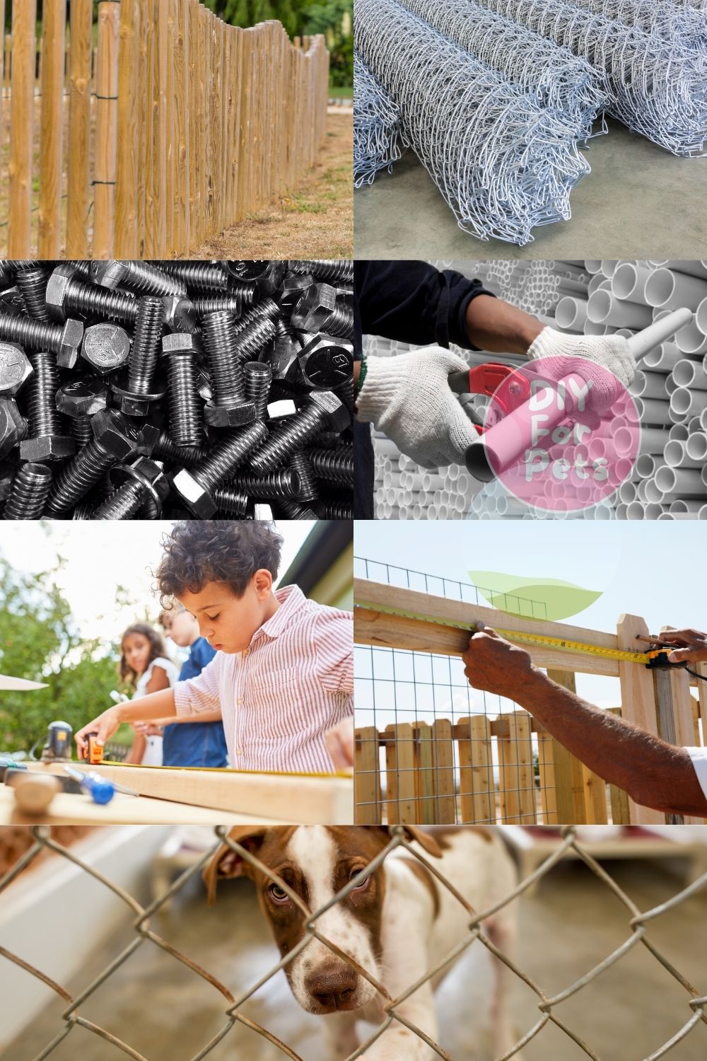 Image showcasing 5 DIY Dog Fence (Designs for Small & Large Dogs) - DIY For Pets