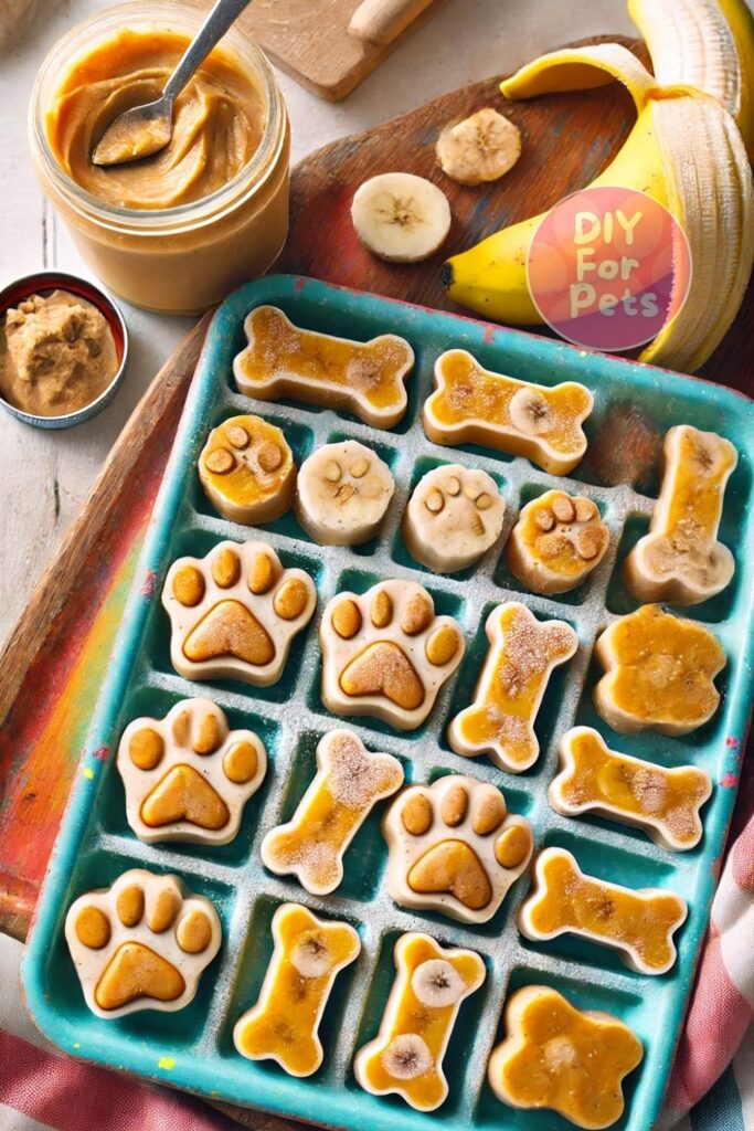 Peanut Butter & Banana Frozen Bites