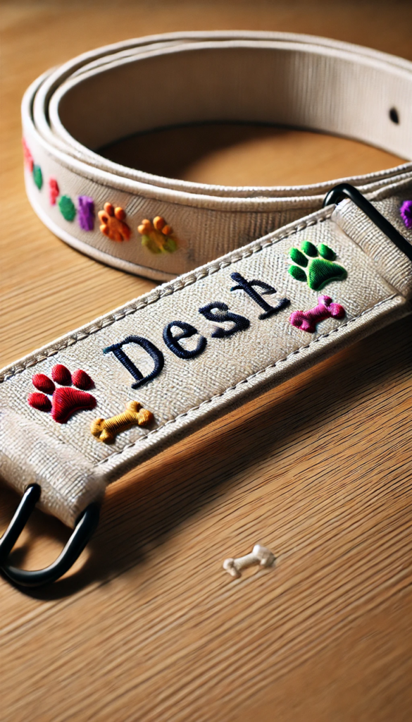 Personalized Embroidery Belt