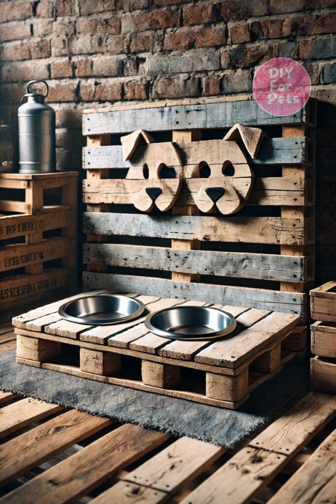 Recycled Pallet Feeder