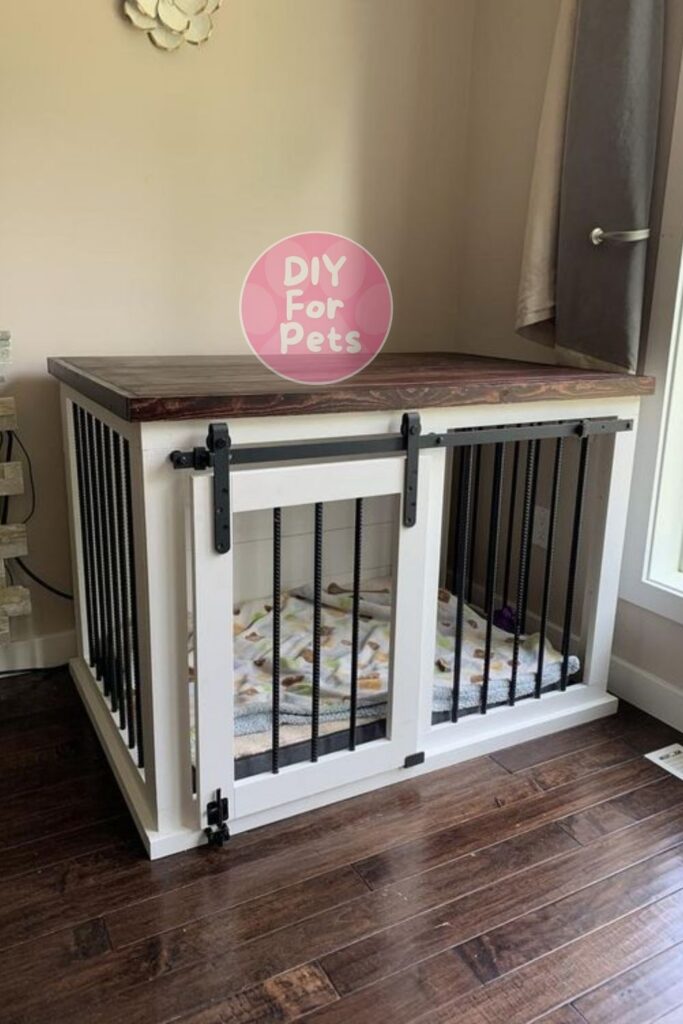 Repurposed Furniture Dog Crate
