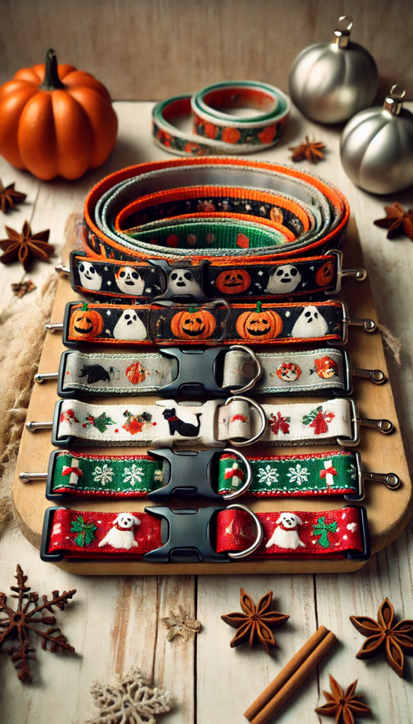 Seasonal-Themed Dog Belt