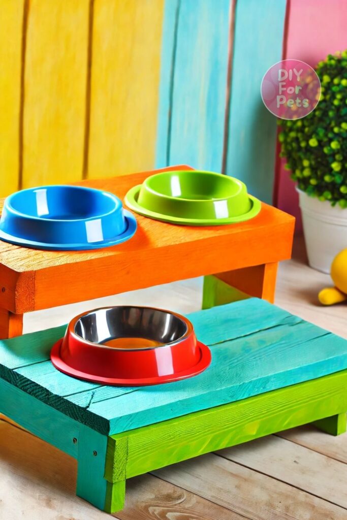 Simple Elevated Wooden Feeder Diy