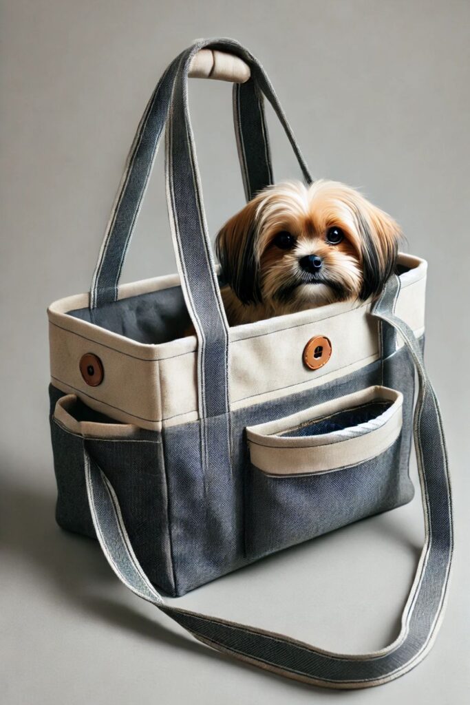 Simple Tote-Style Diy Dog Carrier