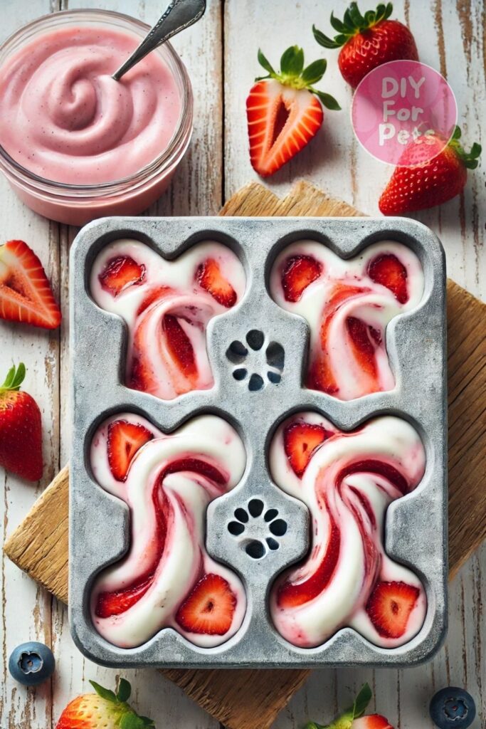 Strawberry & Yogurt Swirls