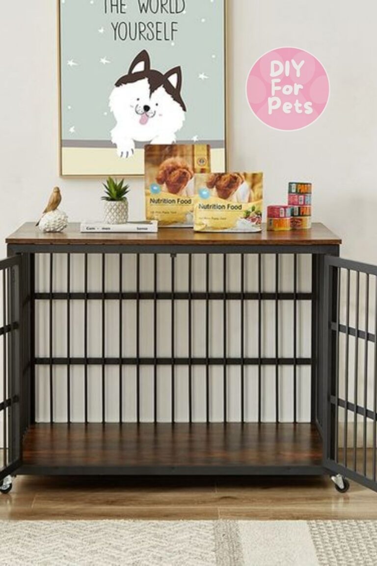 Image showcasing 15 DIY Dog Crate Ideas On A Budget (Easy To Build) - DIY For Pets