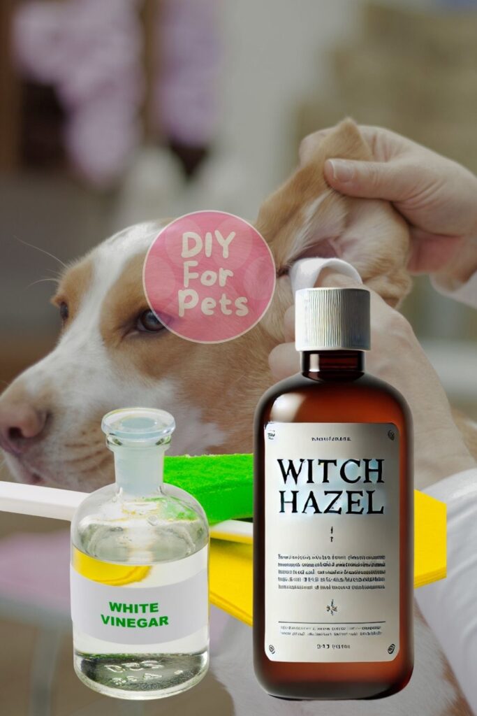 Vinegar and Witch Hazel Diy Ear Cleaner