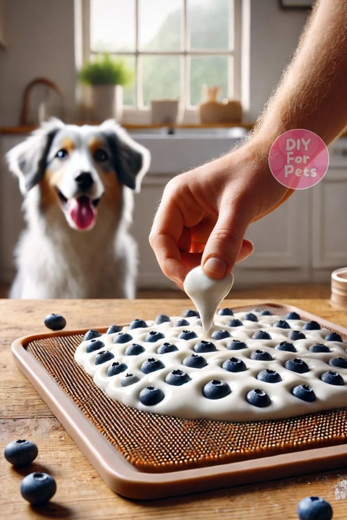 Yogurt & Blueberry Frozen Mat