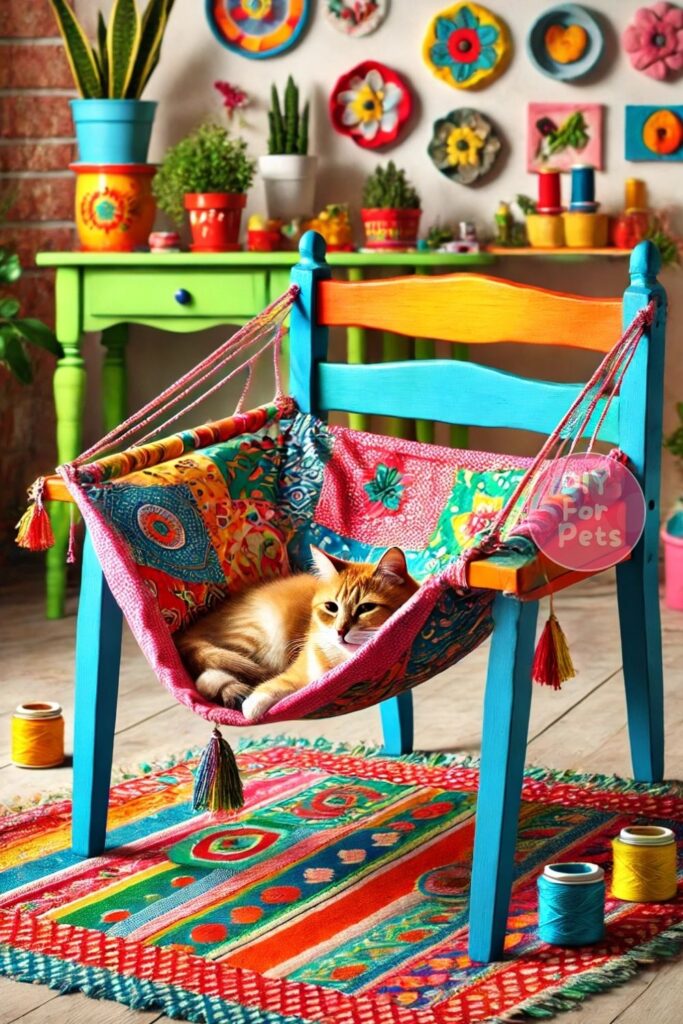 Diy Hammock Bed for cats