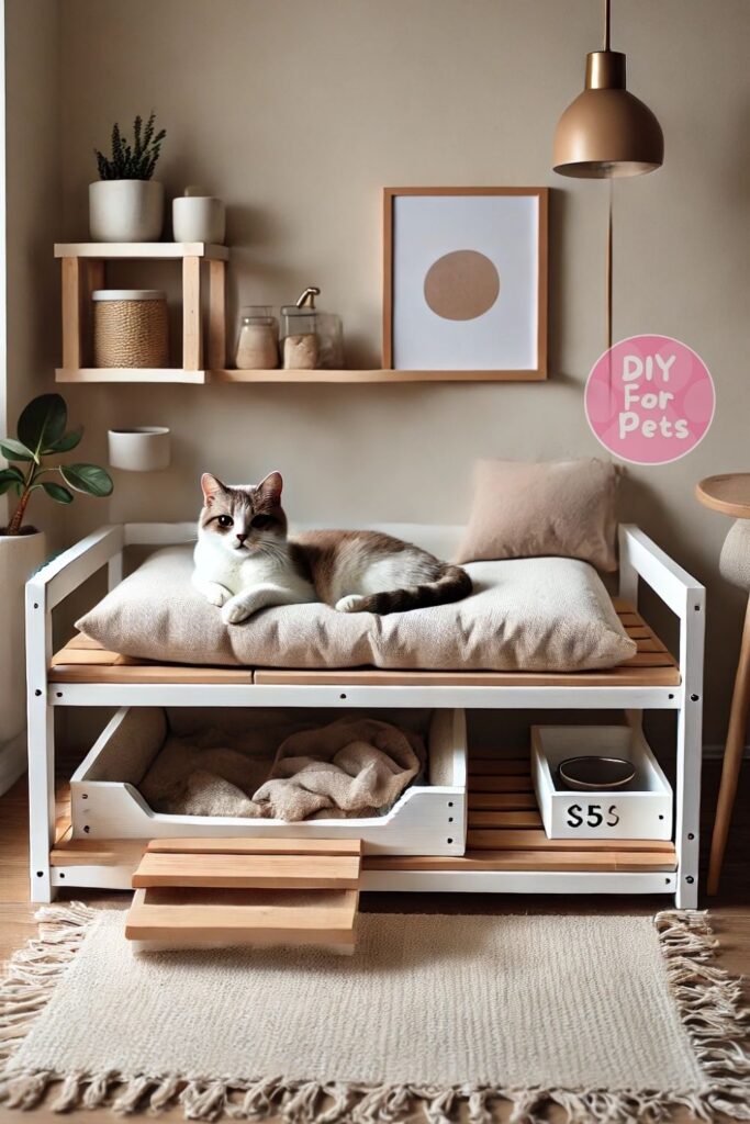 Diy Raised Shelf Bed