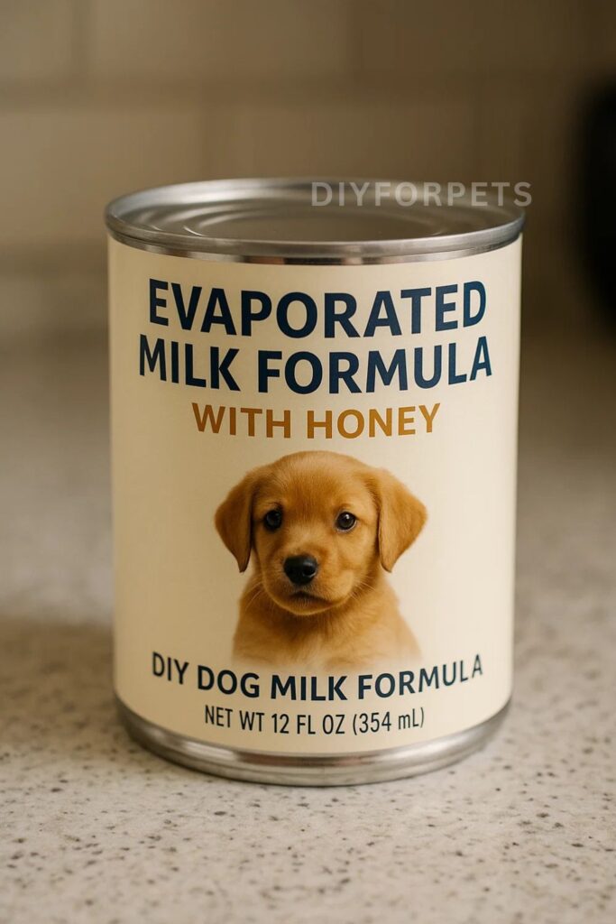 Evaporated Milk Formula with Honey