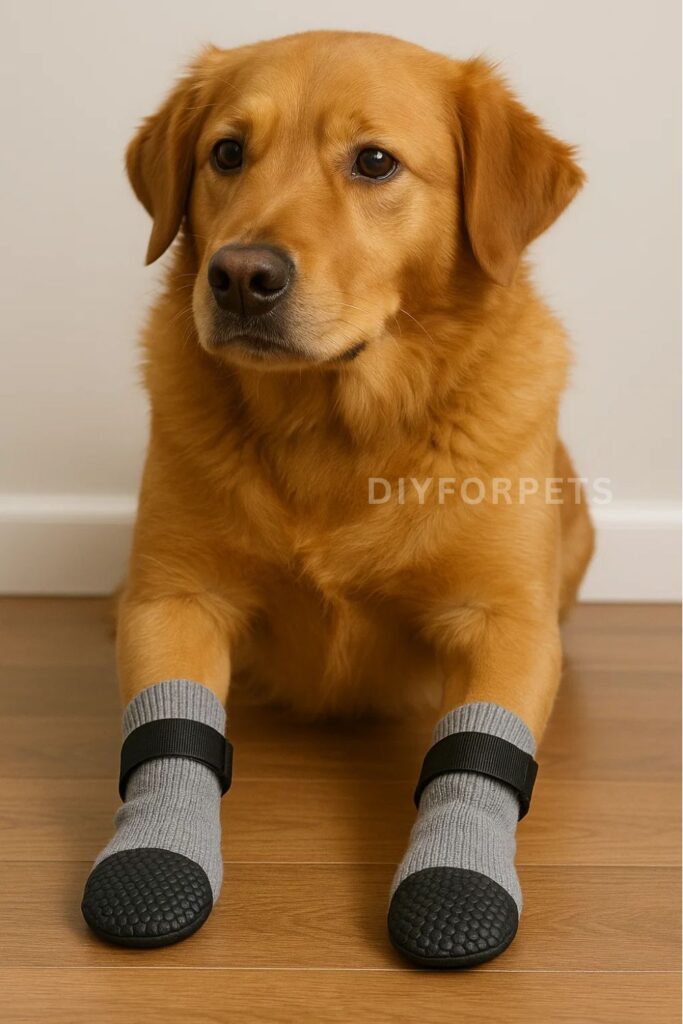 Sock-Based Dog Shoes