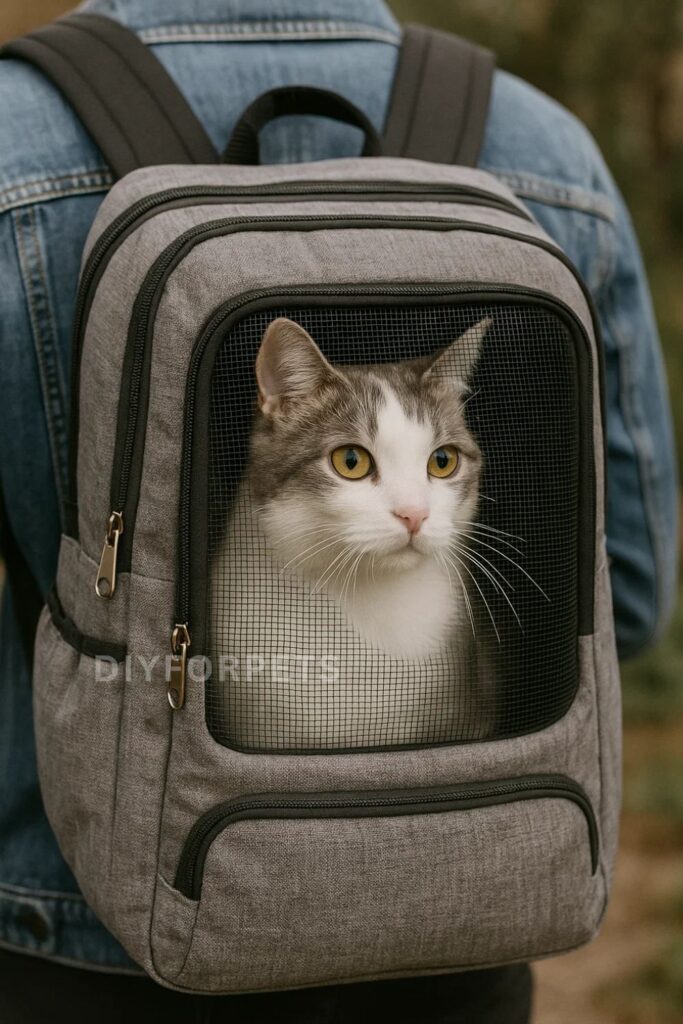Backpack Carrier with Mesh Window