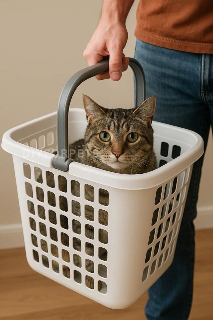 Diy carrier for cat