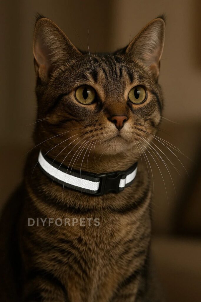 diy Reflective Collar for Night Visibility