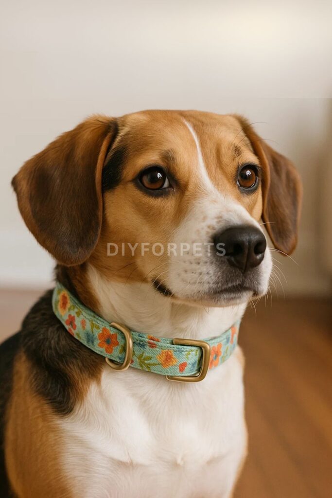 Fabric-Wrapped Cotton Webbing Collar