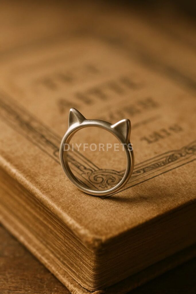 Cat Ear Ring for the Subtle Feline Fan