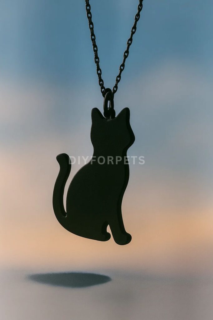 Cat Silhouette Pendant