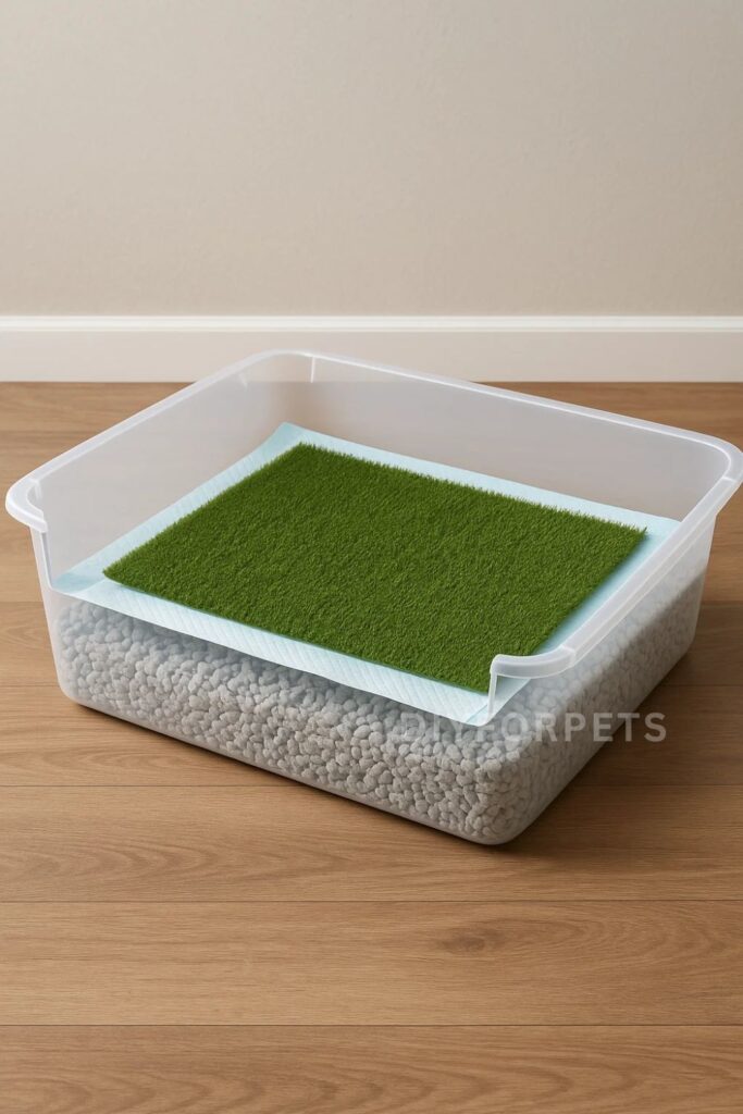 Diy Simple Storage Bin Dog Litter Box