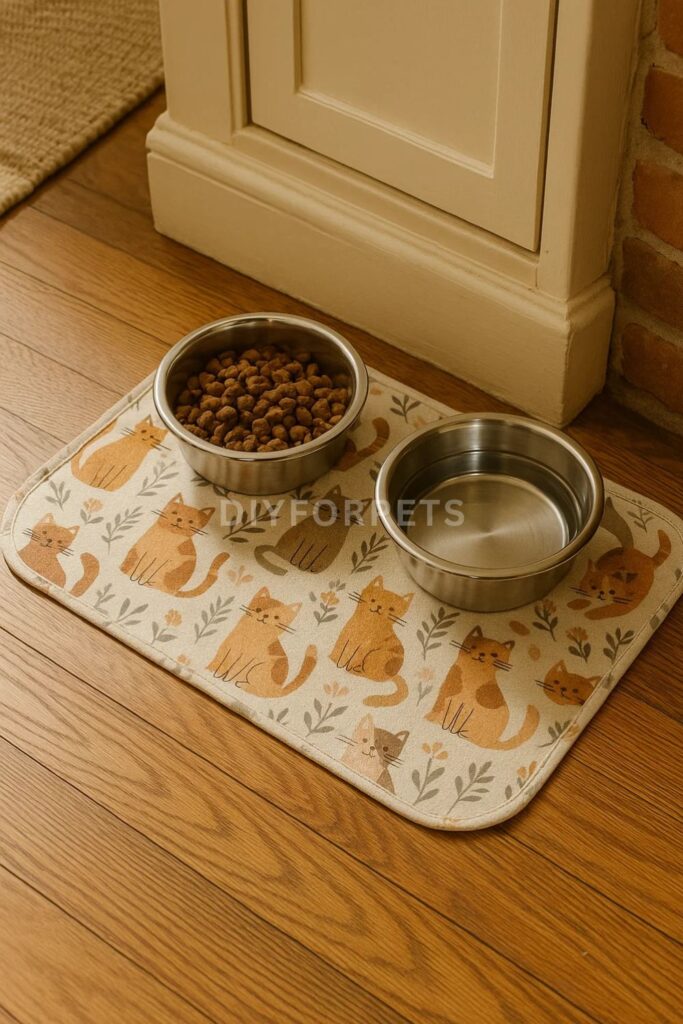 Fabric Placemat with Waterproof Backing