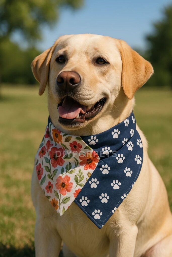 Reversible Double-Sided Bandana