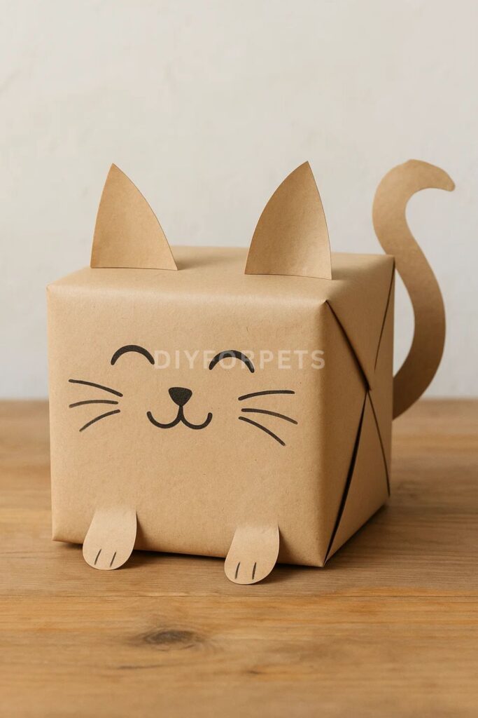 3D Paper Cat Ears & Tails Add-On