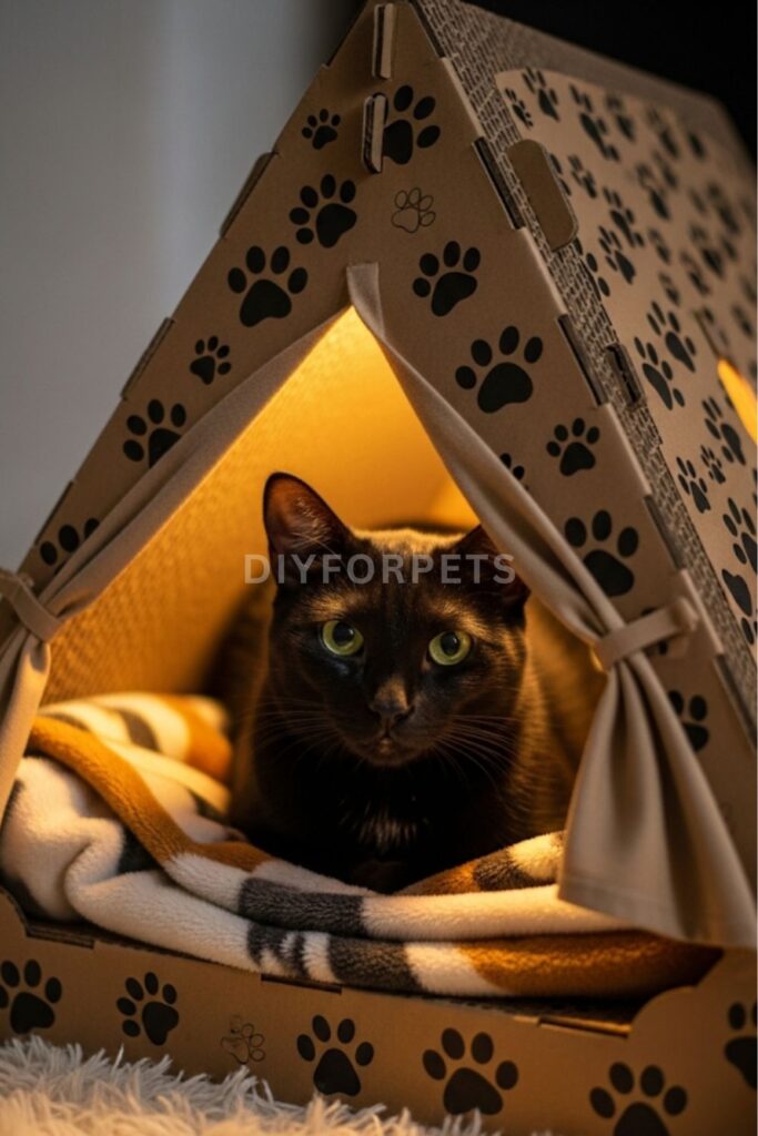 Cardboard Box Tent