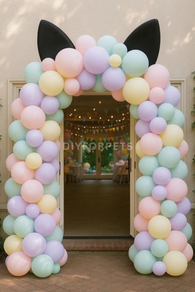 Cat Ear Balloon Arch