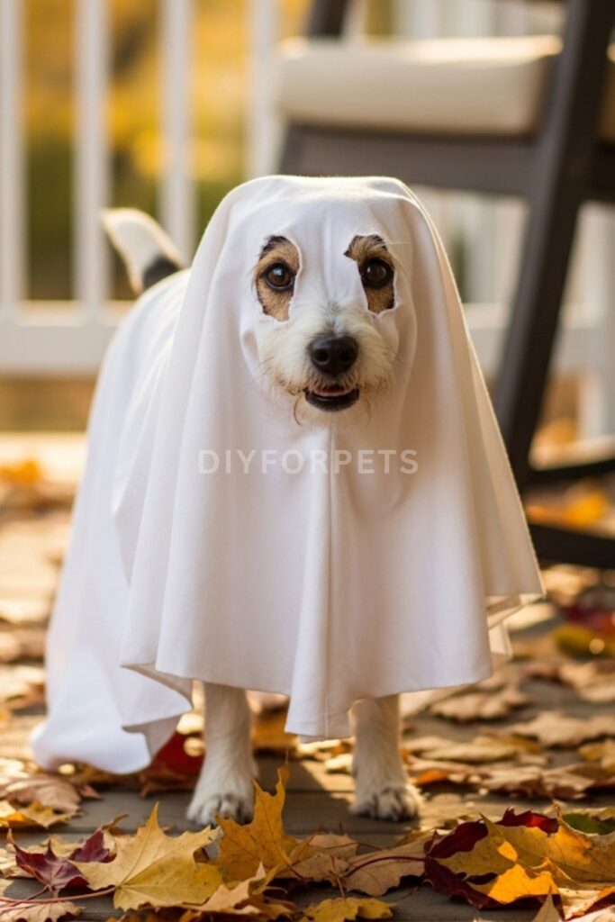 Classic Ghost Pup diy costume