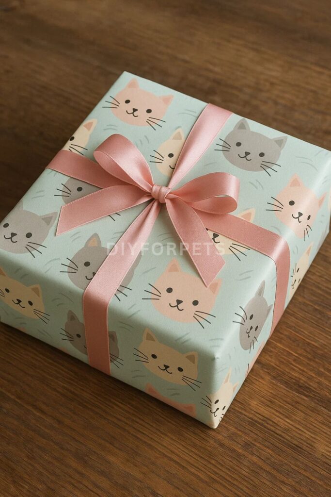 Classic Whiskered Wrapping Paper