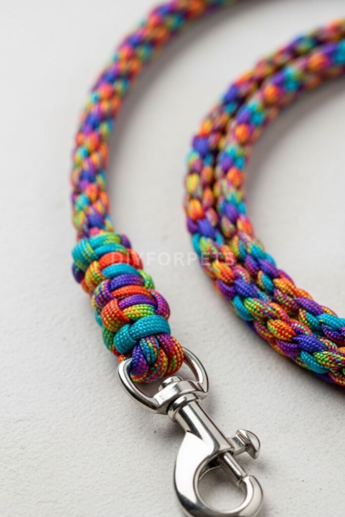 Diy Braided Paracord Cat Leash