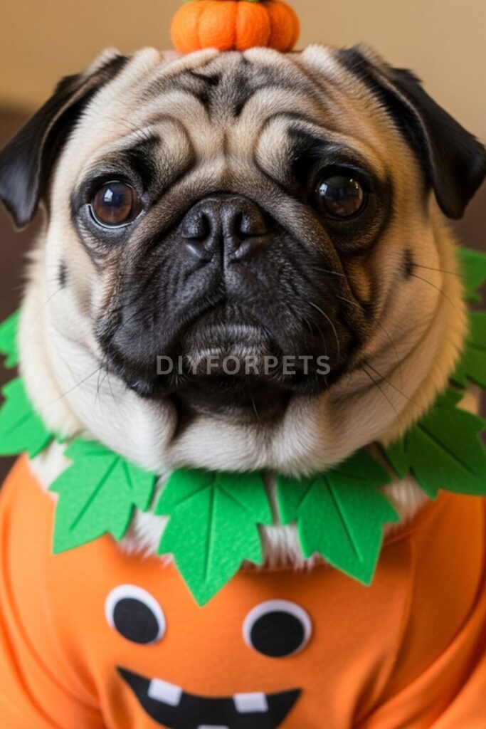 Diy Doggy Pumpkin costume