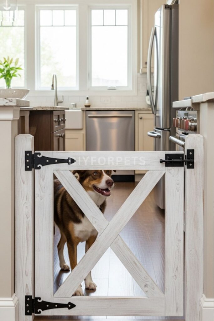 Farmhouse Barn Door Style Gate