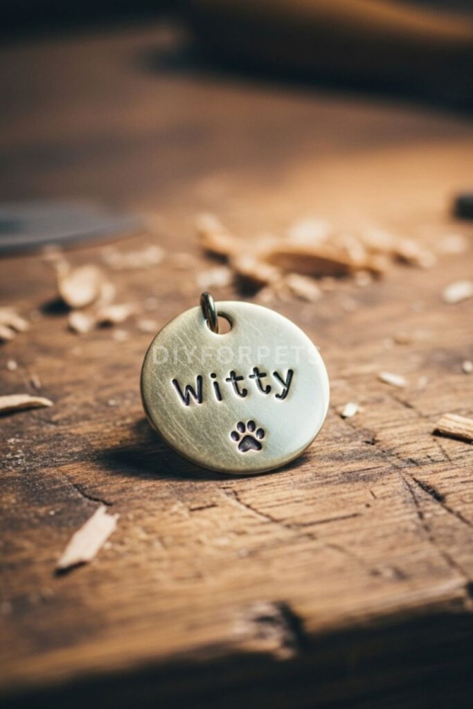 Hand-Stamped Metal Tags