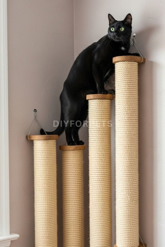 Hanging Sisal Poles
