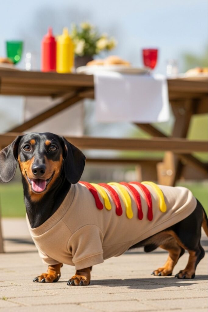 Hot Dog Hound diy costume