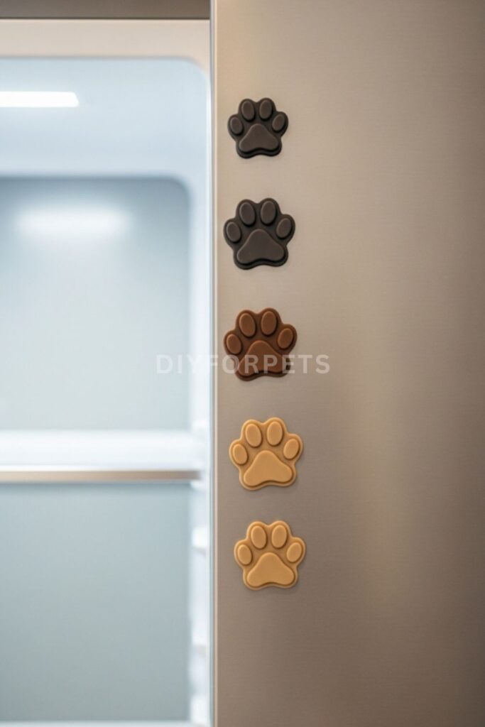 Magnetic Cat Pawprints