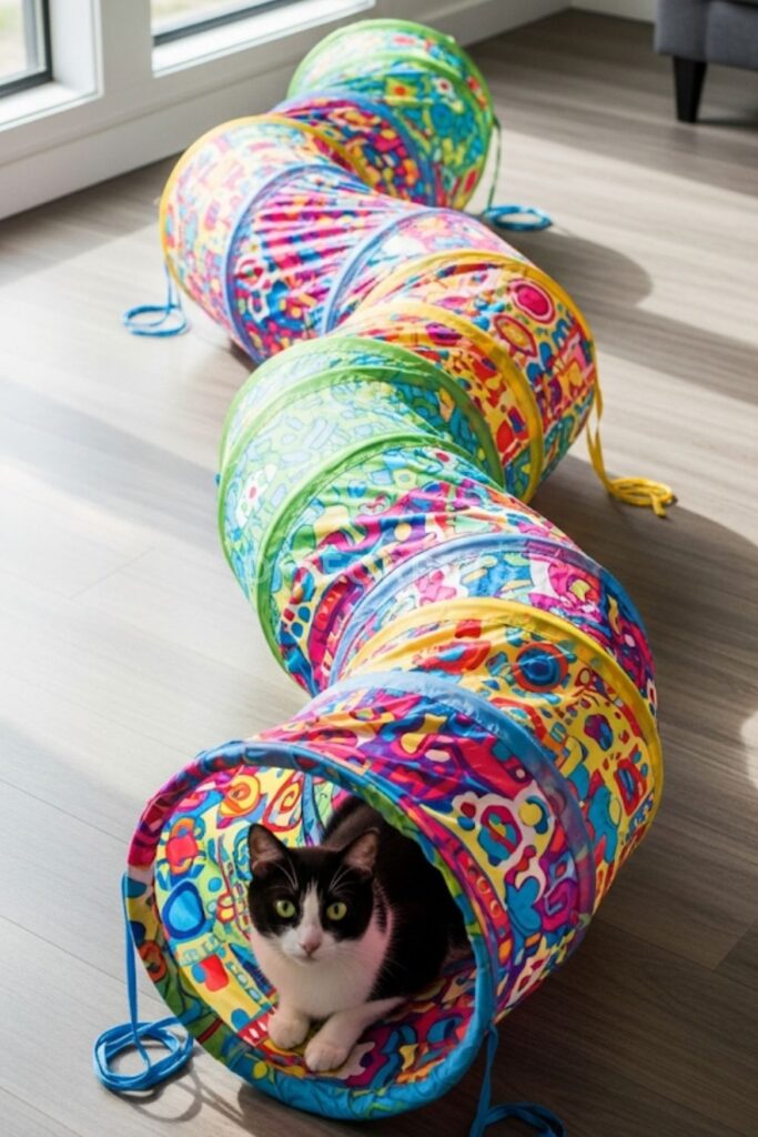 PVC Pipe Tunnel Maze