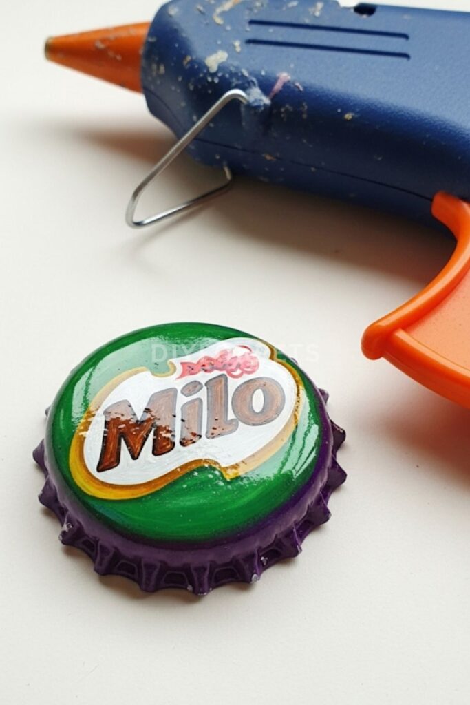 Recycled Bottle Cap Tags